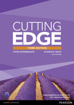 Cutting Edge, Upper-Intermediate, 3rd Edition, Cutting Edge 3rd Edition Upper Intermediate Students' Book with DVD and MyEnglishLab Pack, m. 1 Beilage, m. 1 Online-Zugang; .