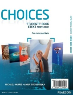 Choices Pre-Intermediate eText Students Book Access Card