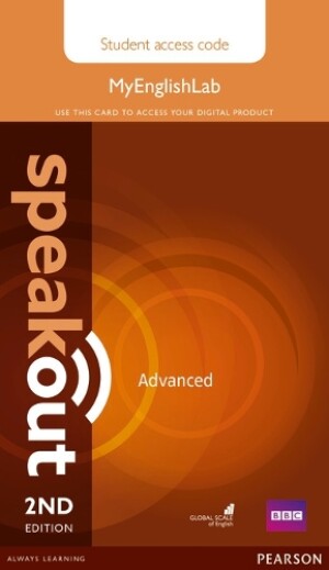 Speakout Advanced 2nd Edition MyEnglishLab Student Access Card (Standalone)