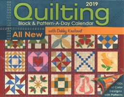 Quilting Block & Pattern-a-Day 2019 Day-to-Day Activity Calendar