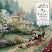 Thomas Kinkade Lightposts for Living 2019 Square Wall Calendar