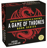 Quotes from George R. R. Martin's Game of Thrones Book Series 2020 Day-to-Day Calendar