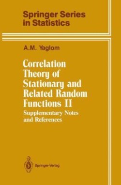 Correlation Theory of Stationary and Related Random Functions