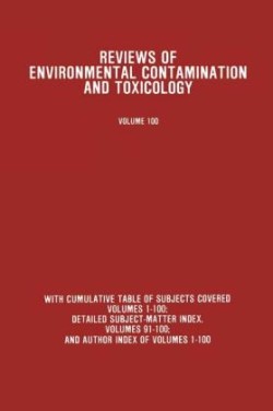 Reviews of Environmental Contamination and Toxicology