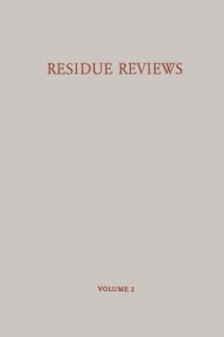 Residue Reviews  / Rückstands-Berichte