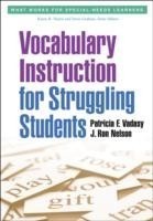 Vocabulary Instruction for Struggling Students