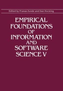Empirical Foundations of Information and Software Science V