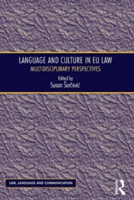 Language and Culture in EU Law Multidisciplinary Perspectives