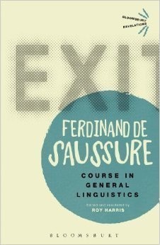 Saussure, Course in General Linguistics, Reprint