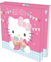 HELLO KITTY TEA PARTY COLOURING SET