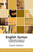 English Syntax A Minimalist Account of Structure and Variation