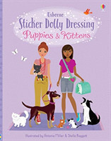 Sticker Dolly Dressing Puppies and Kittens