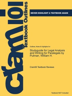 Studyguide for Legal Analysis and Writing for Paralegals by Putman, William H.