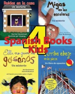 4 Spanish Books for Kids - 4 libros para niños