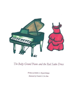 Baby Grand Piano and the Red Satin Dress