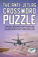 Anti-Jetlag Crossword Puzzle Travel Books for Families (Huge Book with 86 Drills!)