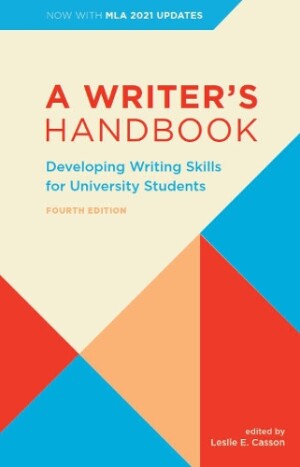 Writer's Handbook – Fourth Edition With MLA 2021 Update Developing Writing Skills for University Students