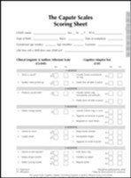 Capute Scales Scoring Sheets