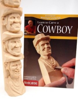 Carve a Cowboy Study Stick Kit