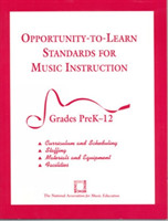 Opportunity-to-Learn Standards for Music Instruction