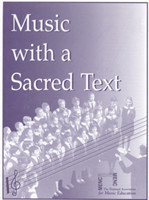 Music with a Sacred Text