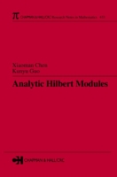 Analytic Hilbert Modules