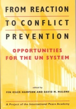 From Reaction to Conflict Prevention