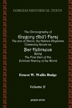 Chronography of Bar Hebraeus (Vol 2)