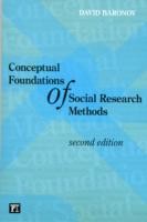 Conceptual Foundations of Social Research Methods