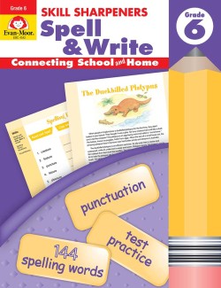 Skill Sharpeners Spell & Write, Grade 6