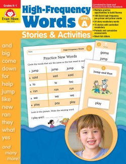 High-Frequency Words: Stories and Activities, Level A