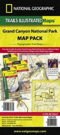 Grand Canyon National Park, Map Pack Bundle