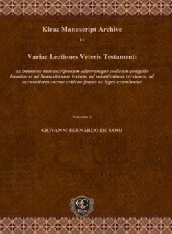 Variae Lectiones Veteris Testamenti (Vol 1-5)