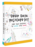 Dear Data Postcard Kit For Two Friends to Draw and Share