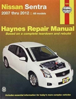 Nissan Sentra all models from (2007-2012) Haynes Repair Manual (USA)