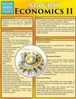 Macro Economics II (Speedy Study Guides