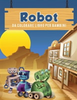 Robot da colorare libro per bambini