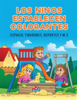 ninos establecen colorantes