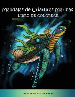 Mandalas de Criaturas Marinas Libro de Colorear