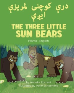 Three Little Sun Bears (Pashto-English)