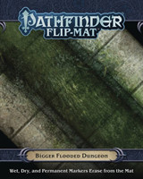 Pathfinder Flip-Mat: Bigger Flooded Dungeon