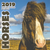 Horses 2019 Mini Wall Calendar (UK Edition)