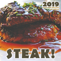 Steak! 2019 Mini Wall Calendar (UK Edition)