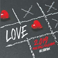 Love 2019 Mini Wall Calendar (UK Edition)