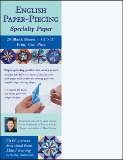 English Paper-Piecing Specialty Paper