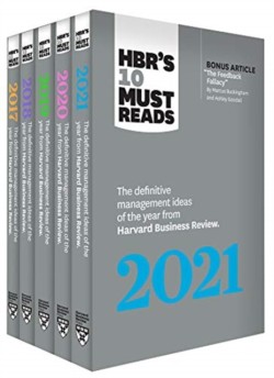 5 Years of Must Reads from HBR: 2021 Edition (5 Books)