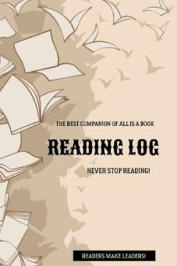 Reading Log Record, Review, & Track Books & Pages Read, Book Lovers Gift, Journal