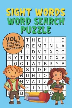 Sight Words Word Search Puzzle Vol 1