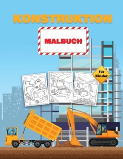 Konstruktion Malbuch fur Kinder