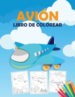 Avion Libro de Colorear